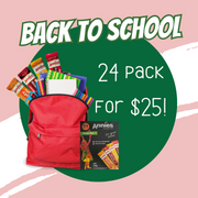 *Back To School - 24 Pack Special*